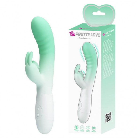 PRETTY LOVE - Cerberus Wand Vibrator (Battery - Green) PRETTY LOVE - Cerberus Wand Vibrator (Battery - Green)